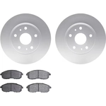 Order DYNAMIC FRICTION COMPANY - 4502-74130 - Front Disc Brake Kit For Your Vehicle
