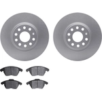 Order DYNAMIC FRICTION COMPANY - 4502-74143 - Front Disc Brake Kit For Your Vehicle