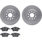 Order DYNAMIC FRICTION COMPANY - 4502-74144 - Front Disc Brake Kit For Your Vehicle