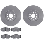 Order DYNAMIC FRICTION COMPANY - 4502-74150 - Front Disc Brake Kit For Your Vehicle