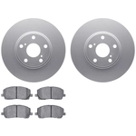 Order DYNAMIC FRICTION COMPANY - 4502-76105 - Front Disc Brake Kit For Your Vehicle