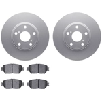Order DYNAMIC FRICTION COMPANY - 4502-76107 - Front Disc Brake Kit For Your Vehicle