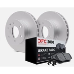 Order DYNAMIC FRICTION COMPANY - 4502-76110 - Front Disc Brake Kit For Your Vehicle