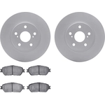 Order DYNAMIC FRICTION COMPANY - 4502-76123 - Front Disc Brake Kit For Your Vehicle