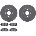 Order DYNAMIC FRICTION COMPANY - 4502-76132 - Front Disc Brake Kit For Your Vehicle
