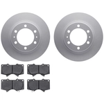 Order DYNAMIC FRICTION COMPANY - 4502-76167 - Front Disc Brake Kit For Your Vehicle