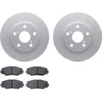 Order DYNAMIC FRICTION COMPANY - 4502-76174 - Front Disc Brake Kit For Your Vehicle