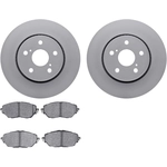 Order DYNAMIC FRICTION COMPANY - 4502-76187 - Front Disc Brake Kit For Your Vehicle