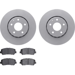 Order DYNAMIC FRICTION COMPANY - 4502-80105 - Front Disc Brake Kit For Your Vehicle