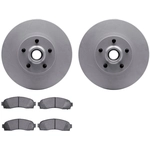 Order DYNAMIC FRICTION COMPANY - 4502-99124 - Front Disc Brake Kit For Your Vehicle