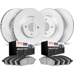 Order DYNAMIC FRICTION COMPANY - 4504-07004 - Front Disc Brake Kit For Your Vehicle