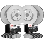 Order DYNAMIC FRICTION COMPANY - 4504-20012 - Front Disc Brake Kit For Your Vehicle
