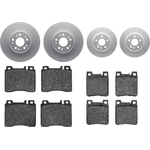 Order DYNAMIC FRICTION COMPANY - 4504-63013 - Front Disc Brake Kit For Your Vehicle