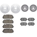 Order DYNAMIC FRICTION COMPANY - 4504-73075 - Front Disc Brake Kit For Your Vehicle