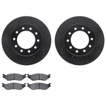 Order DYNAMIC FRICTION COMPANY - 4504-74023 - Front Disc Brake Kit For Your Vehicle