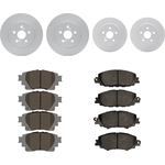 Order DYNAMIC FRICTION COMPANY - 4504-76108 - Front Disc Brake Kit For Your Vehicle