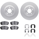 Order DYNAMIC FRICTION COMPANY - 4512-03182 - Front Disc Brake Kit For Your Vehicle