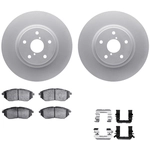 Order DYNAMIC FRICTION COMPANY - 4512-13080 - Front Disc Brake Kit For Your Vehicle