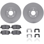 Order DYNAMIC FRICTION COMPANY - 4512-21071 - Front Disc Brake Kit For Your Vehicle