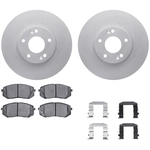 Order DYNAMIC FRICTION COMPANY - 4512-21073 - Front Disc Brake Kit For Your Vehicle