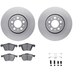 Order DYNAMIC FRICTION COMPANY - 4512-27093 - Front Disc Brake Kit For Your Vehicle