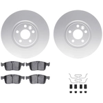 Order DYNAMIC FRICTION COMPANY - 4512-27115 - Front Disc Brake Kit For Your Vehicle