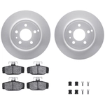 Order DYNAMIC FRICTION COMPANY - 4512-40091 - Front Disc Brake Kit For Your Vehicle
