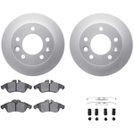 Order DYNAMIC FRICTION COMPANY - 4512-40098 - Front Disc Brake Kit For Your Vehicle