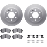 Order DYNAMIC FRICTION COMPANY - 4512-40102 - Front Disc Brake Kit For Your Vehicle
