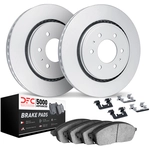 Order DYNAMIC FRICTION COMPANY - 4512-46103 - Front Disc Brake Kit For Your Vehicle