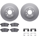 Order DYNAMIC FRICTION COMPANY - 4512-46106 - Front Disc Brake Kit For Your Vehicle