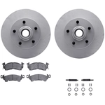 Order DYNAMIC FRICTION COMPANY - 4512-47061 - Front Disc Brake Kit For Your Vehicle