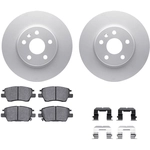 Order DYNAMIC FRICTION COMPANY - 4512-47090 - Front Disc Brake Kit For Your Vehicle