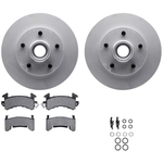 Order DYNAMIC FRICTION COMPANY - 4512-47105 - Front Disc Brake Kit For Your Vehicle