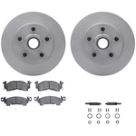 Order DYNAMIC FRICTION COMPANY - 4512-47109 - Front Disc Brake Kit For Your Vehicle