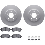 Order DYNAMIC FRICTION COMPANY - 4512-47110 - Front Disc Brake Kit For Your Vehicle