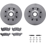 Order DYNAMIC FRICTION COMPANY - 4512-48077 - Front Disc Brake Kit For Your Vehicle