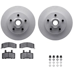 Order DYNAMIC FRICTION COMPANY - 4512-48094 - Front Disc Brake Kit For Your Vehicle