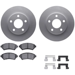 Order DYNAMIC FRICTION COMPANY - 4512-52025 - Front Disc Brake Kit For Your Vehicle