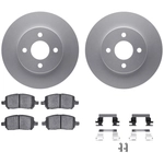 Order DYNAMIC FRICTION COMPANY - 4512-53012 - Front Disc Brake Kit For Your Vehicle