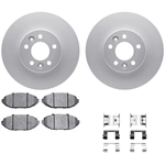 Order DYNAMIC FRICTION COMPANY - 4512-56013 - Front Disc Brake Kit For Your Vehicle