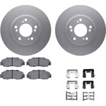 Order DYNAMIC FRICTION COMPANY - 4512-58016 - Front Disc Brake Kit For Your Vehicle