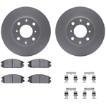 Order DYNAMIC FRICTION COMPANY - 4512-59097 - Front Disc Brake Kit For Your Vehicle