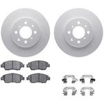 Order DYNAMIC FRICTION COMPANY - 4512-59105 - Front Disc Brake Kit For Your Vehicle