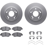 Order DYNAMIC FRICTION COMPANY - 4512-59126 - Front Disc Brake Kit For Your Vehicle