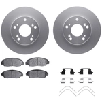 Order DYNAMIC FRICTION COMPANY - 4512-59128 - Front Disc Brake Kit For Your Vehicle
