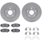 Order DYNAMIC FRICTION COMPANY - 4512-59134 - Front Disc Brake Kit For Your Vehicle