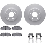 Order DYNAMIC FRICTION COMPANY - 4512-59144 - Front Disc Brake Kit For Your Vehicle