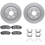 Order DYNAMIC FRICTION COMPANY - 4512-59181 - Front Disc Brake Kit For Your Vehicle