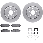 Order DYNAMIC FRICTION COMPANY - 4512-59182 - Front Disc Brake Kit For Your Vehicle